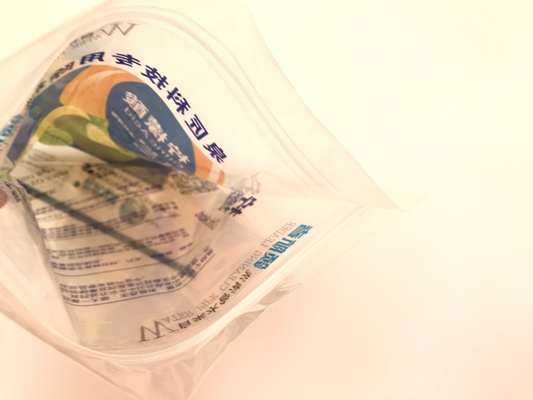 पैकेजिंग के लिए मुद्रित एल्यूमीनियम पन्नी प्लास्टिक तीन साइड सील पाउच: