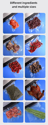 5 मिली फ्लैट फूड वैक्यूम सीलर बैग 6x10 इंच