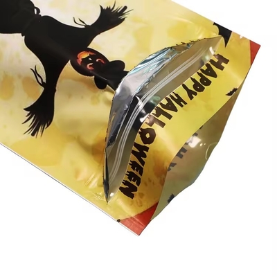 डिजिटल प्रिंटिंग प्लास्टिक Mylar विभिन्न स्नैक खाद्य पैकिंग बैग के साथ एल्यूमीनियम पन्नी बाल सबूत Mylar बैग