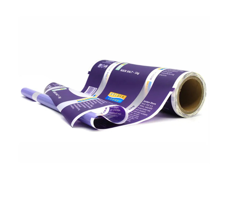 कस्टम प्रिंटिंग पैकेजिंग प्लास्टिक रोल Bopp/Pet/Ldpe फिल्म विंडो खाद्य पैकेजिंग के साथ