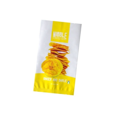 डिजिटल प्रिंटिंग अनुकूलित मुद्रित प्लास्टिक एल्यूमीनियम पन्नी बैग कॉफी नाश्ता तीन तरफ सील बैग फ्लैट पाउच बैक सील बैग