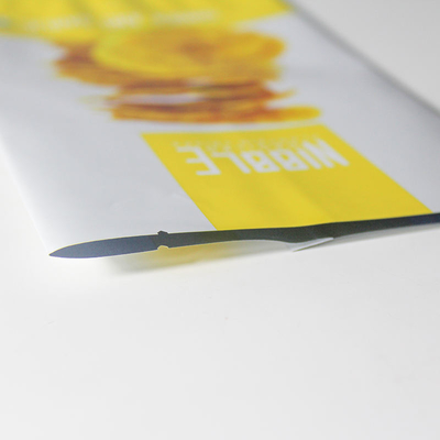 डिजिटल प्रिंटिंग अनुकूलित मुद्रित प्लास्टिक एल्यूमीनियम पन्नी बैग कॉफी नाश्ता तीन तरफ सील बैग फ्लैट पाउच बैक सील बैग