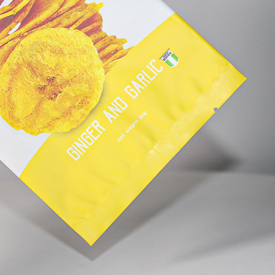 डिजिटल प्रिंटिंग अनुकूलित मुद्रित प्लास्टिक एल्यूमीनियम पन्नी बैग कॉफी नाश्ता तीन तरफ सील बैग फ्लैट पाउच बैक सील बैग