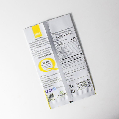 डिजिटल प्रिंटिंग अनुकूलित मुद्रित प्लास्टिक एल्यूमीनियम पन्नी बैग कॉफी नाश्ता तीन तरफ सील बैग फ्लैट पाउच बैक सील बैग