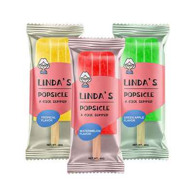 कस्टम मुद्रित खाद्य पैकेजिंग प्लास्टिक रोल फिल्म आइसक्रीम पैकेजिंग एल्यूमीनियम पन्नी लेमिनेटेड रोल फिल्म