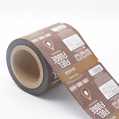 Custom Size Color Printed Food Packing Film Plastic Film Rolls For Coffee Packaging - High Quality, Durable, And Safe