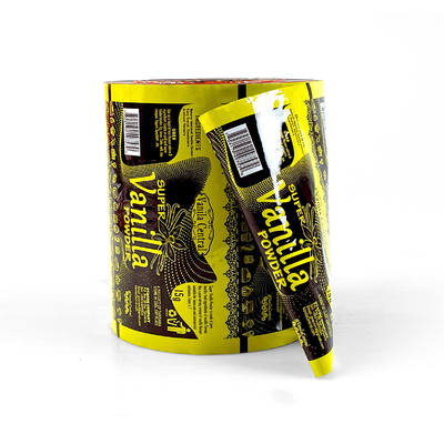 स्वचालित मशीन रोल सैशे पैकेजिंग रोल फिल्म खाद्य ग्रेड प्लास्टिक पीई लेमिनेटेड फिल्म कैंडी बिस्कुट स्नैक सैशे फिल्म रोल