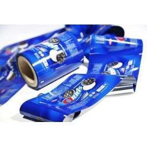 पैकिंग मशीन के लिए खाद्य ग्रेड प्लास्टिक पाउच फिल्म रोल के लिए लेमिनेटेड BOPP/VMCPP