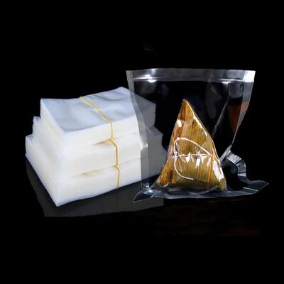 फैक्टरी डायरेक्ट सेल्स कस्टम थ्री-साइडेड सील्ड नायलॉन फूड पैकेजिंग बैग, हाई ट्रांसपेरेंट वैक्यूम फूड बैग, पीई प्लास्टिक बैग, 100 पीस