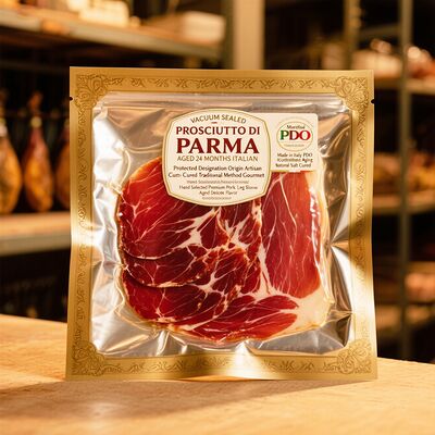 अनुकूलित लोगो 3 साइड सीलिंग प्लास्टिक पैकेजिंग खाद्य भंडारण Mylar वैक्यूम सील बैग मछली खाद्य पैकेजिंग वैक्यूम बैग लोगो के साथ