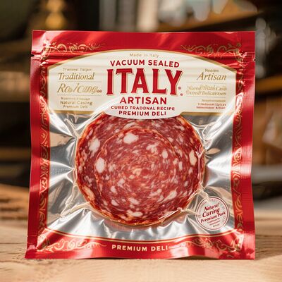 अनुकूलित लोगो 3 साइड सीलिंग प्लास्टिक पैकेजिंग खाद्य भंडारण Mylar वैक्यूम सील बैग मछली खाद्य पैकेजिंग वैक्यूम बैग लोगो के साथ