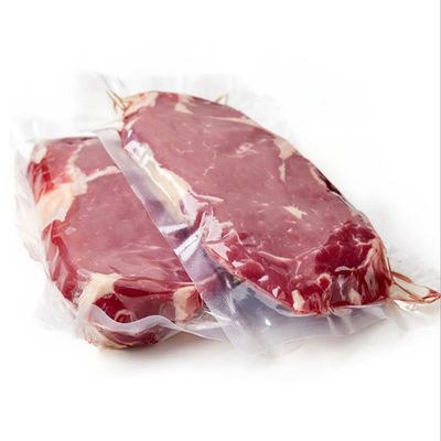 मांस खाद्य भंडारण पैकिंग के लिए पारदर्शी नायलॉन वैक्यूम प्लास्टिक पैकेजिंग पाउच बैग;