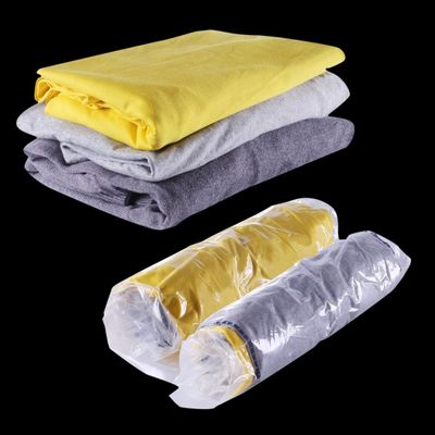 कपड़े पीए पीई के लिए घरेलू प्लास्टिक वैक्यूम स्टोरेज बैग: