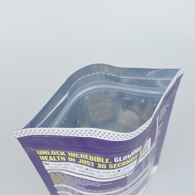 कस्टम मुद्रित ज़ीप्लॉक बैग पाउच खाद्य पैकेजिंग खड़े हो जाओ: