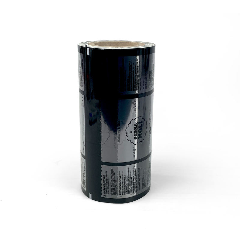 कैंडी स्नैक कुकी लचीला पैकेजिंग सैशे फिल्म रोल के लिए सॉफ्ट और नमी-प्रूफ कंपोजिट खाद्य पैकेजिंग प्लास्टिक रोल फिल्म